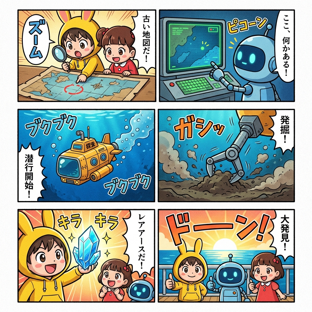 深海の宝がAIを救う？国産レアアース採掘の衝撃と「逆転」の真実