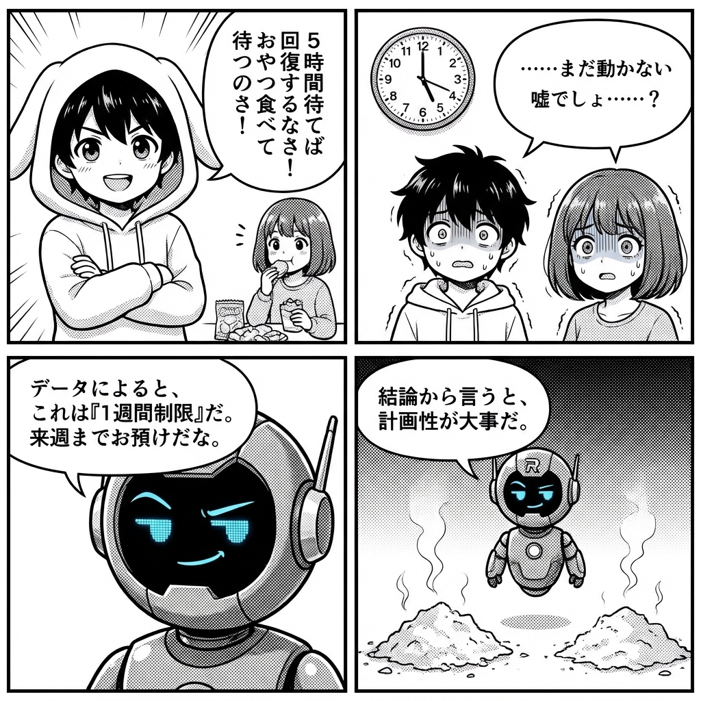 5時間待っても無駄！？Gemini Pro「1週間クォータ」の絶望を調査せよ！